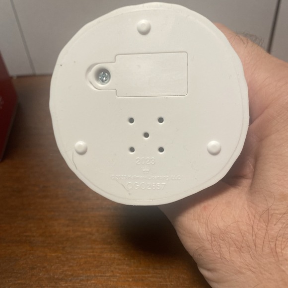 2023 Hallmark Checking It Twice Santa Keepsake Ornament With Light‎ and Sound - Picture 4 of 5